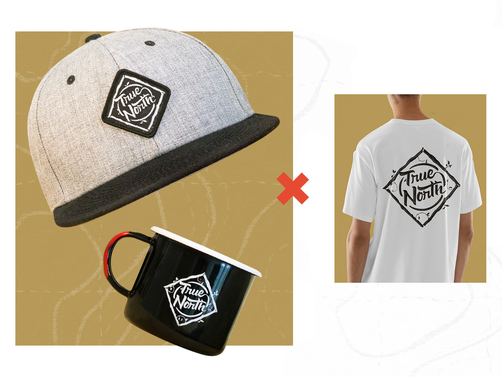 Logo-True-North-Mockup